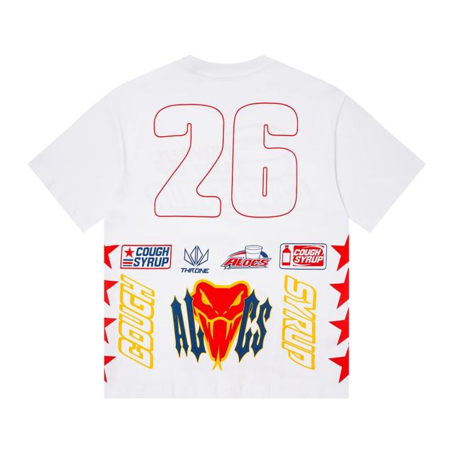 Cough Syrup American Racing Number 26 Viper Print Tee 2 colors 29359166