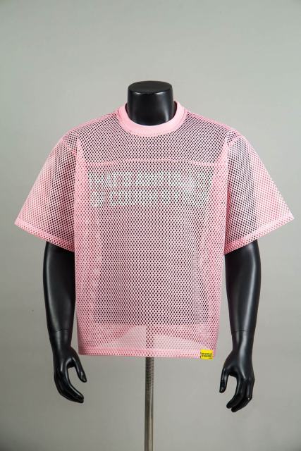 Cough Syrup Retro Sport Streetwear Available Front Simple Block Typography Back Large Stacked Letter Print Cropped Mesh Jersey T-Shirt 4 colors 29345315