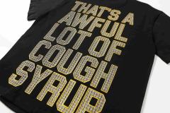 Cough Syrup Urban Streetwear Style Rhinestone Tank Graphic Print Men's Cotton Tee 29302071