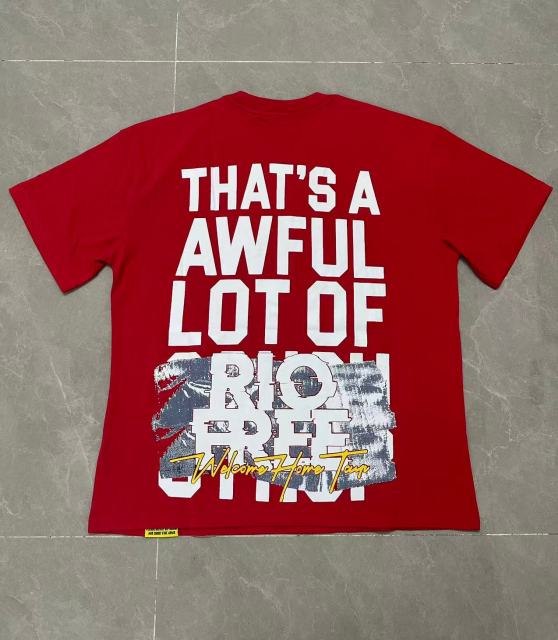 Cough Syrup Rapper Portrait Los Angeles Signature Rio Free Motif Print Tee 2 colors 29303818