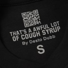 Cough Syrup Capsule Pill Golden Orange Letter Print Tee 2 colors 29359164