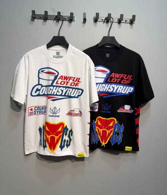 Cough Syrup American Racing Number 26 Viper Print Tee 2 colors 29359166