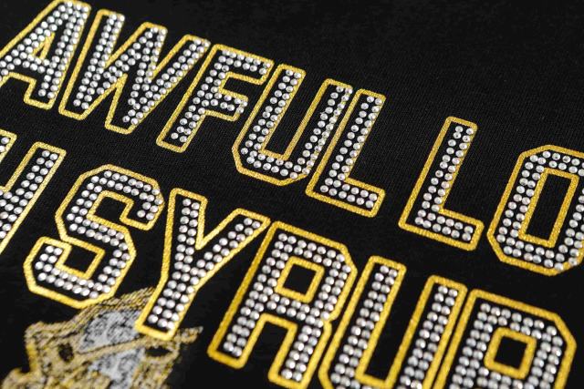 Cough Syrup Urban Streetwear Style Rhinestone Tank Graphic Print Men's Cotton Tee 29302071