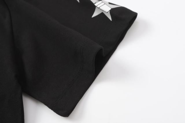 Cough Syrup All-Star NSA Figure Silhouette Star Sleeve Double Sided Print Tee 2 colors 29290030