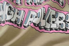 Cough Syrup Bubble 3D Outline Letter High Rollers Poker Chip Utility Pole Cartoon Graphic Double Side Tee 29303799