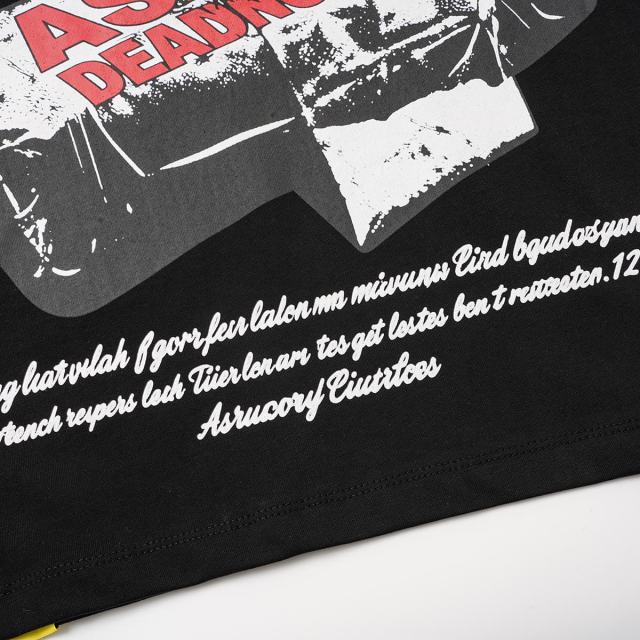 Cough Syrup Asaali In Loving Memory Letter Pablo Escobar Face Print Birth Death Year Gun Handcuff Oversized Tee 29288692