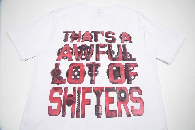 Cough Syrup Y2K Industrial Retro Street Front Rust Mechanical Gear Overlay Faded Gradient Typography Print T-Shirt 2 colors 29344071