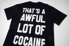 Cough Syrup Movie Scene Two Characters Stacked Cash Portrait Photo Asaali Cursive Signature Contrast Double Slogan Tee 29303852