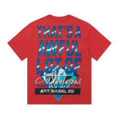 Cough Syrup Art Basel 25 Limited Blue Water Wave Gradient Letter Diamond Sevens Back Script Overlay Text Tee 3 colors 29290138