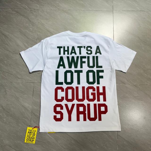 Cough Syrup Cartoon Streetwear Front Cute Us Jersey Sea Lion Multinational Country Flag Football Ball Slogan Print T-Shirt 4 colors 29343108