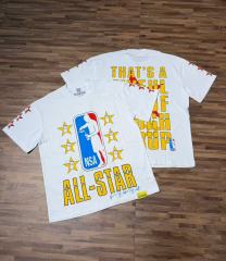 Cough Syrup All-Star NSA Figure Silhouette Star Sleeve Double Sided Print Tee 2 colors 29290030