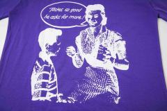 Cough Syrup Retro Old Fashion Drug Label Typography Front Comic Bubble Text Graphic Print Tee 29303849