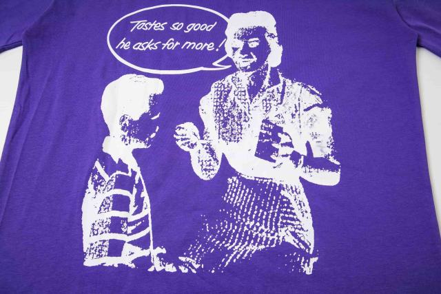 Cough Syrup Retro Old Fashion Drug Label Typography Front Comic Bubble Text Graphic Print Tee 29303849