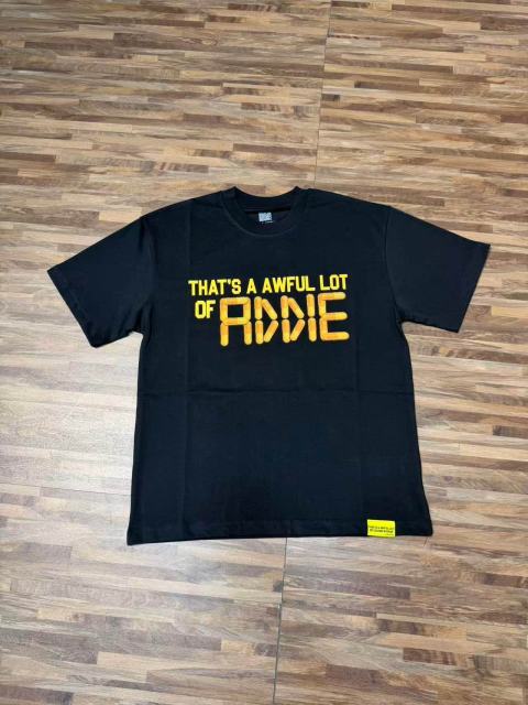 Cough Syrup Capsule Pill Golden Orange Letter Print Tee 2 colors 29359164