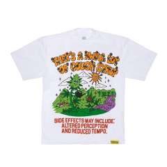 Cough Syrup Psychedelic Sun Plant Print Tee 2 colors 29010783