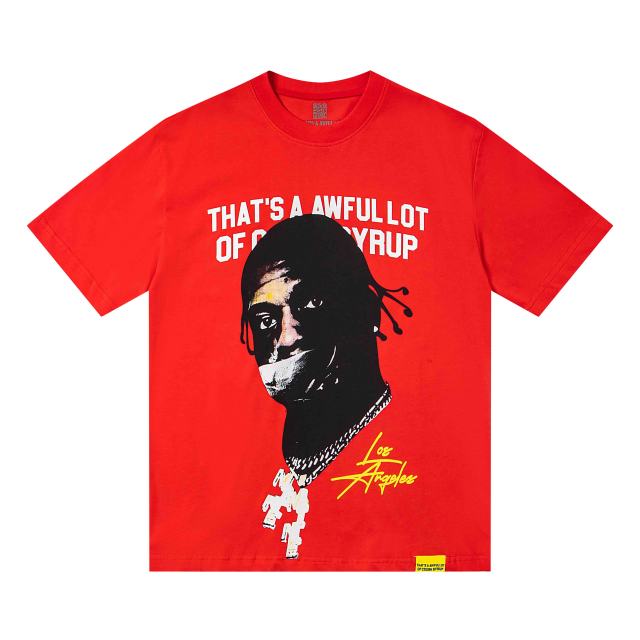Cough Syrup Rapper Portrait Los Angeles Signature Rio Free Motif Print Tee 2 colors 29303818