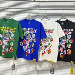 Cough Syrup Cartoon Streetwear Front Cute Us Jersey Sea Lion Multinational Country Flag Football Ball Slogan Print T-Shirt 4 colors 29343108