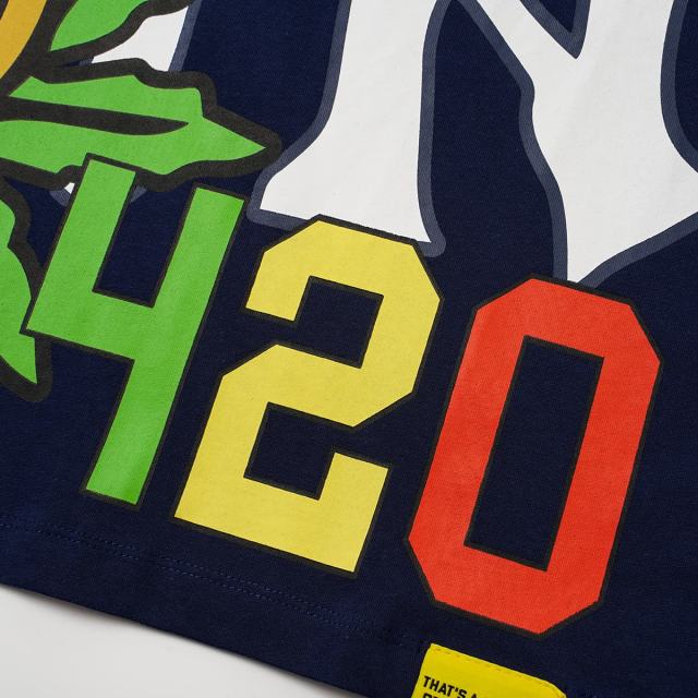 Cough Syrup Weed Leaf Peace Symbol Apple NY Graffiti Double Sided Print Tee 2 colors 29288701