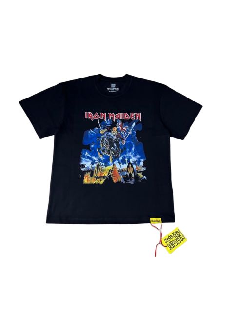 Cough Syrup Heavy Metal Rock Streetwear Front Iron Maiden Skeleton Warrior Horse Battle Scene Band Logo Print T-Shirt 29345277