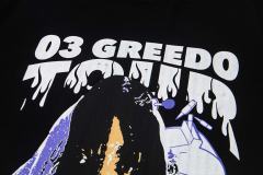 Cough Syrup 03 Greedo Tour Drip Font Purple Tint Portrait Front Concert City Venue Schedule Text Print Tee 29303881
