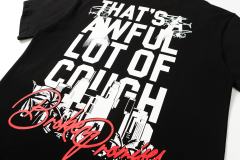 Cough Syrup Gothic Streetwear Line Drawing Reaper Urban Scene Dual Side Contrast Script Signature Typography Tee 29302199
