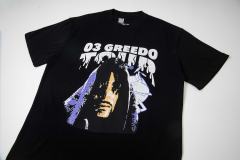 Cough Syrup 03 Greedo Tour Drip Font Purple Tint Portrait Front Concert City Venue Schedule Text Print Tee 29303881