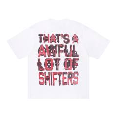 Cough Syrup Y2K Industrial Retro Street Front Rust Mechanical Gear Overlay Faded Gradient Typography Print T-Shirt 2 colors 29344071