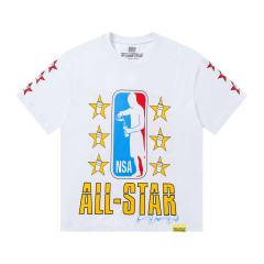Cough Syrup All-Star NSA Figure Silhouette Star Sleeve Double Sided Print Tee 2 colors 29290030