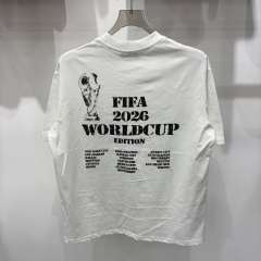 Mixed Emotion USA Canada Mexico World Cup Bald Eagle Soccer Print T-shirt 29370478