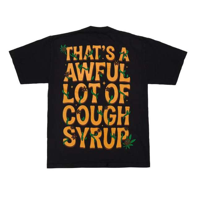 Cough Syrup Psychedelic Sun Plant Print Tee 2 colors 29010783