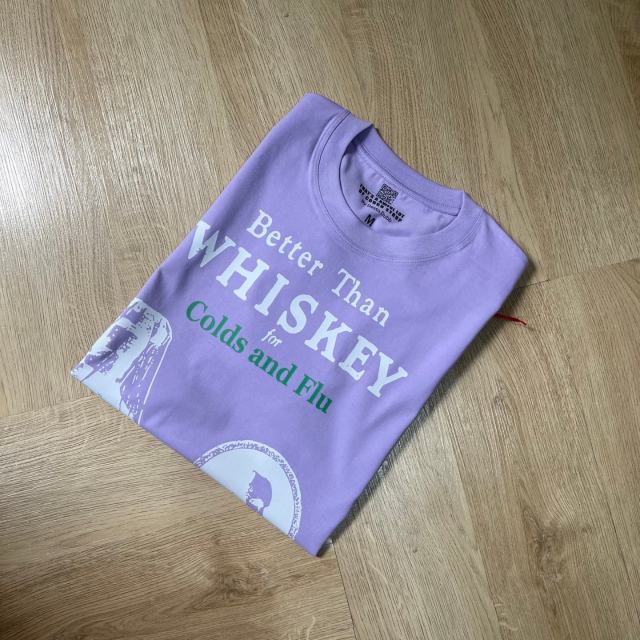 Cough Syrup Y2K Retro Street Front Vintage Medicine Label Text Back Mother Child Cartoon Art Print T-Shirt 29345287