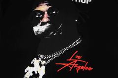 Cough Syrup Rapper Portrait Los Angeles Signature Rio Free Motif Print Tee 2 colors 29303818