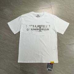 Cough Syrup Grunge Hip Hop Streetwear Front Faded Distressed Umbrella Text Back Giant Stacked Worn Block Letter Print T-Shirt 2 colors 29345297