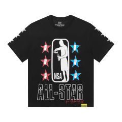 Cough Syrup All-Star NSA Figure Silhouette Star Sleeve Double Sided Print Tee 2 colors 29290030
