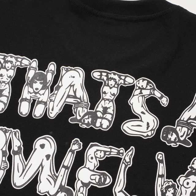 Cough Syrup Unique Aesthetic Figure Constructed Letter Front Back Printed Tee 2 colors 29290006