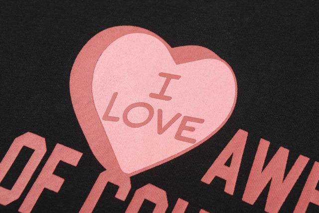 Cough Syrup I Love Nested Heart Front Cupid Angel Syrup Bottle Back Double Sided Print Tee 2 colors 29290046