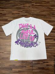 Cough Syrup Two Purple Eye Skull Lightning Front Snake Ring Background Dripping Graffiti Text Print Tee 2 colors 29290122