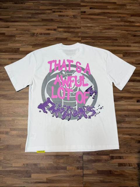 Cough Syrup Two Purple Eye Skull Lightning Front Snake Ring Background Dripping Graffiti Text Print Tee 2 colors 29290122