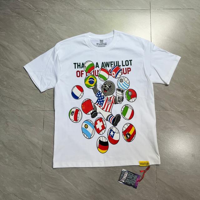 Cough Syrup Cartoon Streetwear Front Cute Us Jersey Sea Lion Multinational Country Flag Football Ball Slogan Print T-Shirt 4 colors 29343108