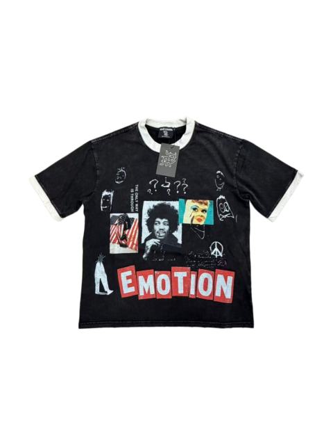 Mixed Emotion Rock Celebrity Photo Poster Collage Print T-shirt 29370505