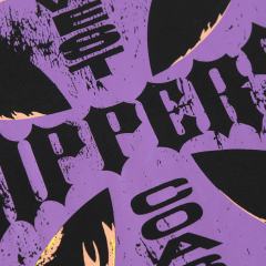 Cough Syrup West Coast Sippers Flame Motorcycle Cross Double Sided Print Tee 2 29303788