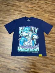 Cough Syrup West Coast Hip Hop Drip Gradient Bubble Letter Juiceman Cartoon Graphic Front Multi Layer Outline Stacked Slogan Tee 2 colors 29302092