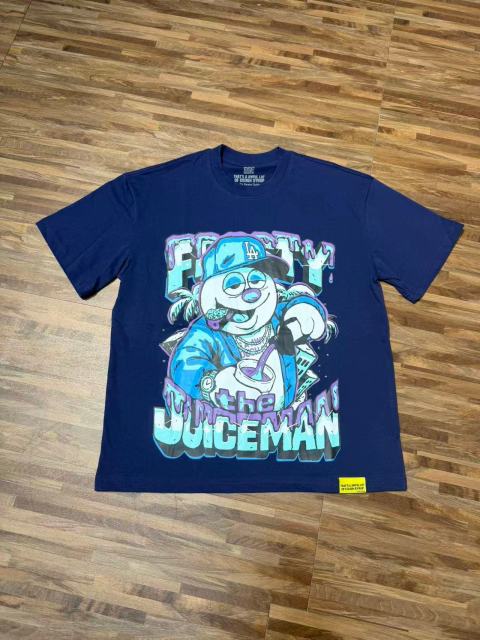 Cough Syrup West Coast Hip Hop Drip Gradient Bubble Letter Juiceman Cartoon Graphic Front Multi Layer Outline Stacked Slogan Tee 2 colors 29302092