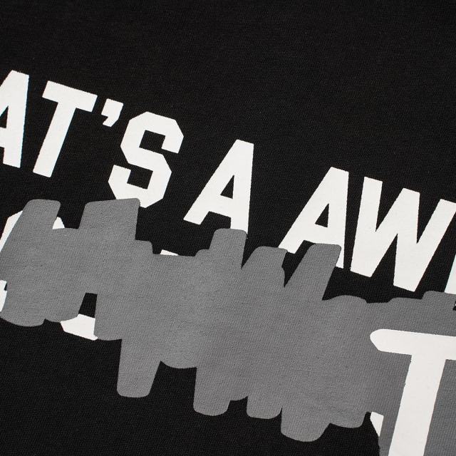 Cough Syrup Obscured Text TR17 Mark Front Full Big Letter Slogan Back Tee 2 colors 29288697