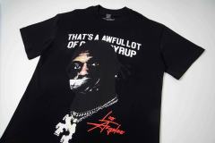 Cough Syrup Rapper Portrait Los Angeles Signature Rio Free Motif Print Tee 2 colors 29303818