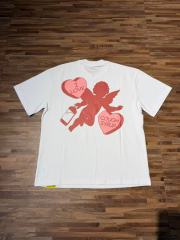 Cough Syrup I Love Nested Heart Front Cupid Angel Syrup Bottle Back Double Sided Print Tee 2 colors 29290046