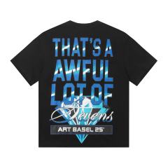 Cough Syrup Art Basel 25 Limited Blue Water Wave Gradient Letter Diamond Sevens Back Script Overlay Text Tee 3 colors 29290138