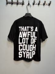 Cough Syrup Obscured Text TR17 Mark Front Full Big Letter Slogan Back Tee 2 colors 29288697