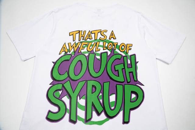 Cough Syrup Cartoon Hip Hop Streetwear Front Christmas Santa Grinch Pickup Truck Cup Bottle Comic Graphic Print Oversized T-Shirt 29343911