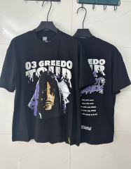 Cough Syrup 03 Greedo Tour Drip Font Purple Tint Portrait Front Concert City Venue Schedule Text Print Tee 29303881
